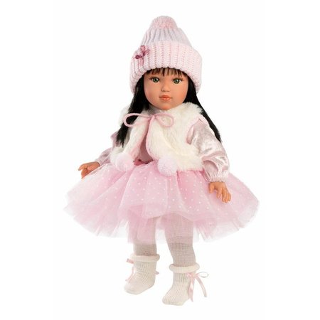 Llorens 54043 Greta - realistická panenka s měkkým látkovým tělem - 40 cm